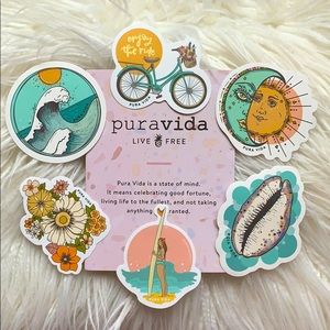 Pura Vida Sticker Collection (6)